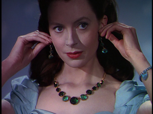 Deborah Kerr wearing prizes of empire in the 1947 movie “Black Narcissus”